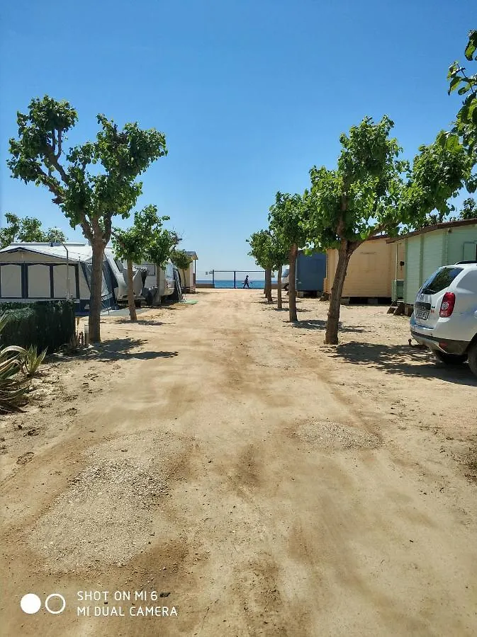 Camping El Pinar Platja Santa Susanna