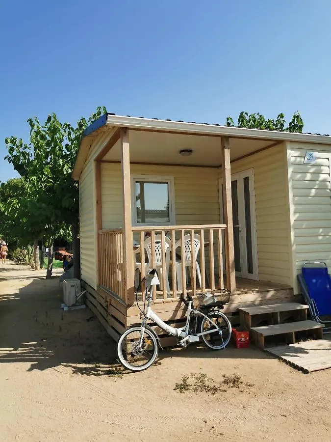 Camping El Pinar Platja Santa Susanna Campsite