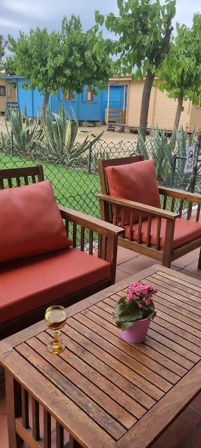 Camping El Pinar Platja Santa Susanna Campsite