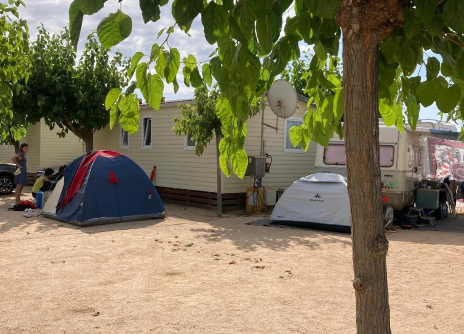 Camping El Pinar Platja Santa Susanna