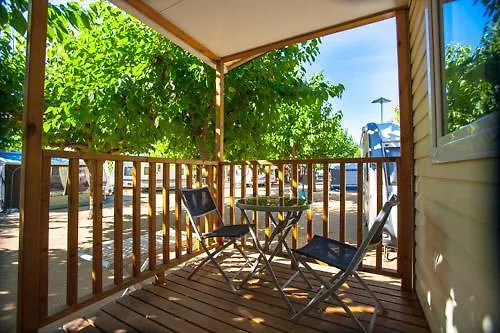 Camping El Pinar Platja Santa Susanna Campsite